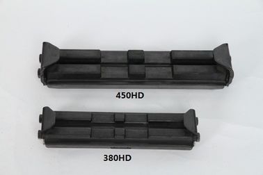 La pista de goma negra con clip rellena 450HD para los mini excavadores/descargador