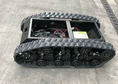 Chasis seguido de goma modificado para requisitos particulares del tamaño para todo el vehículo 300kg portador del terreno