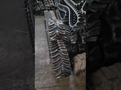 Cadena de goma H280X72X47 con patrón alto de 40 mm para maquinaria de jardinería o cortacéspedes