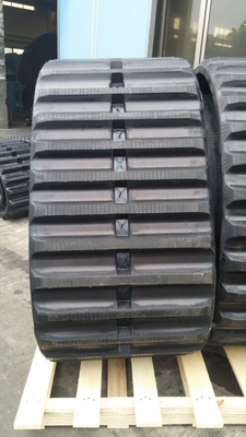 700x125x78 OEM Menos daños en el suelo Large Dumper LD700 Pistas de caucho