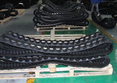 Menos caucho del excavador de la vibración sigue 250 * 52,5 milímetros 78 fuerza tractiva de los vínculos de alta