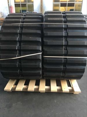 800x150x68 LD1000 Cisterna de caucho para carreteras de construcción Partes de repuesto