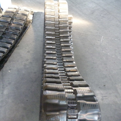300 X 52,5 X 82W Pistas de caucho para excavadoras para máquinas de construcción de excavadoras