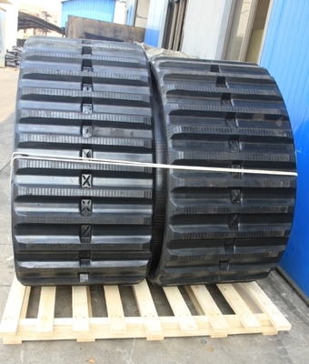 700x125x78 OEM Menos daños en el suelo Large Dumper LD700 Pistas de caucho