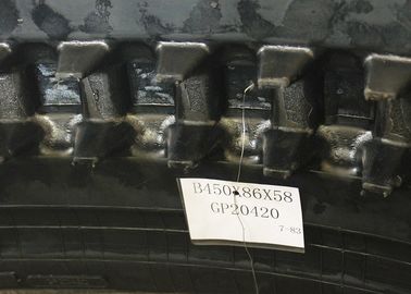 Cargador de caucho 450 x 86 x 58 para Bobcat T830 T870