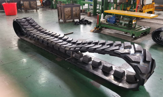 Pista de caucho 460 X 225 X 36 para el asfalto AP-1055B
