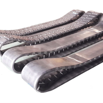 406x152.4x52 Accesorios de pista de caucho para pavimentadores de asfalto para Dynapac F141CR/R141CS