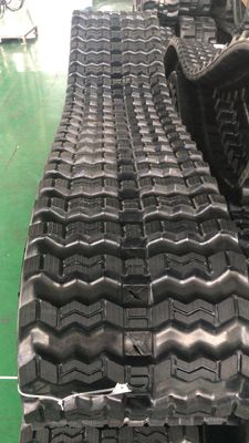320x86x55/400x86x55/450x86x55 patrón de zigzag deslizamiento dirección cargador de caucho