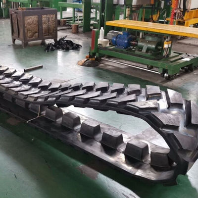 Pista de pavimentación de trabajo extremo 457x152.4x57 para Cedarapids CR561 CR562 CR662 Pista lisa