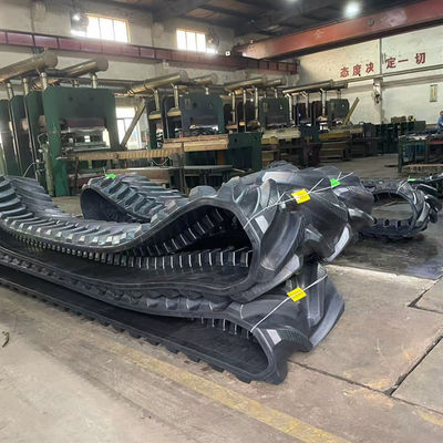 Tractor agrícola de caucho 25" 30" 36" ancho Adaptación para el Challenger CAT 65 75 85 95 35 45 55 MT800 MT700 John Deere 8000T 8 RT 8RX 9RX CNH STX Cuadra Magnum Rowtrac Claas Lexion Vector Delta