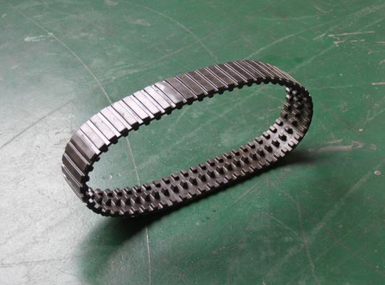 500x50.5x56/380x50.5x45/254x64x27 Cadena de goma para motos de nieve, quitanieves y motos de nieve