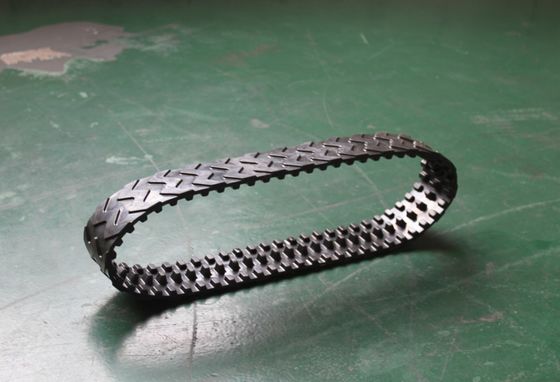 500x50.5x56/380x50.5x45/254x64x27 Cadena de goma para motos de nieve, quitanieves y motos de nieve