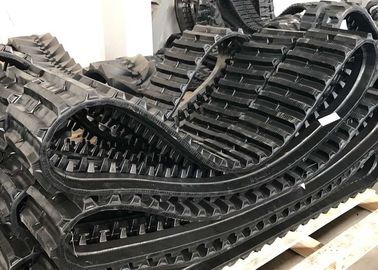 Pistas de goma del tren de aterrizaje del Nh Ls180 Skidloader con menos daño de tierra