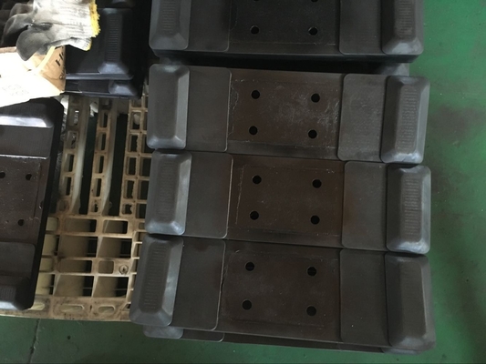 excavador Rubber Pads For John Deere 225dlc de 600m m Roadliner