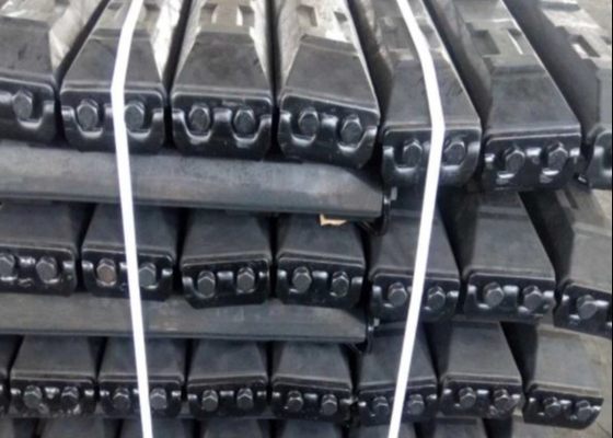 Pads de caucho para excavadoras Asfalto Pavimentadores Máquinas de construcción