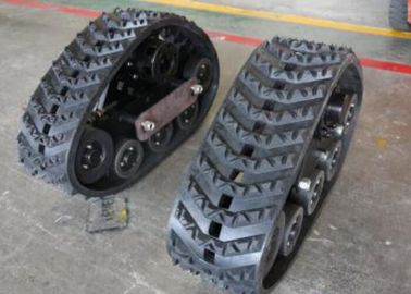 sistemas de pista de goma de la correa eslabonada de la anchura de 320m m para la certificación de las ruedas delanteras ISO9001 de los tractores